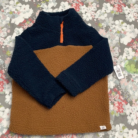GAP Other - Baby Gap Sherpa half zip up size 5t